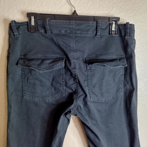 Nili Lotan cropped military pant black sz 6 - Picture 6 of 11